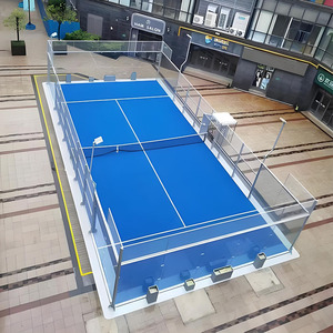 Prix direct d'usine de terrain de padel panoramique intérieur et extérieur de haute qualité pour les équipements de club de padel et de <span class=keywords><strong>court</strong></span> de tennis - Product Image 3