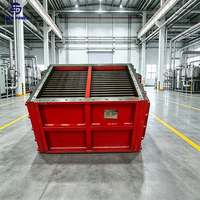 Échangeur de chaleur tubulaire Intercooler en cuivre Haute pression Unité de refroidissement pour compresseur d'air industriel Faible coût d'entretien Haute sécurité