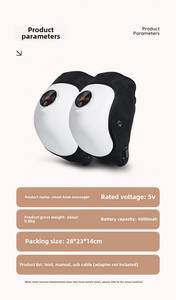 Mesin pemijat lutut terapi lampu merah, mesin pemijat lutut pereda nyeri sendi lutut fisioterapi pintar elektrik - Product Image 6