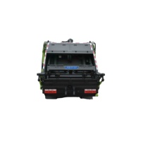 Véhicule de collecte des déchets municipaux Euro6B de 6 mètres cubes avec compacteur hydraulique, moteur Quanchai, boîte de vitesses fiable