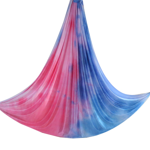 Hamac de yoga <span class=keywords><strong>aérien</strong></span> en tissu de 7 mètres Yiwu, équipement de yoga volant en soie, dispositif anti-gravité pour fitness et yoga à domicile (uniquement) - Product Image 5