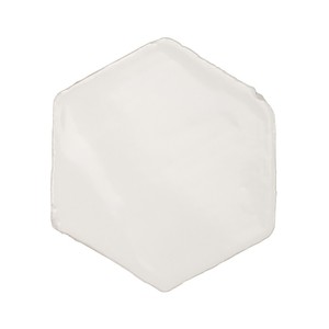 Piastrella Esagonale Vitri Bianco Etna 11 X 12.5 Cm Smaltata con Bordi Irregolari per Pareti e Pavimenti - Product Image 3