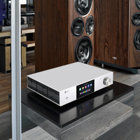 Eweat Flagship HIFI Lecteur de musique numérique ESS9069 + XMOS XU316 DAC DSD512 Décodage audio sans perte en alliage d'aluminium
