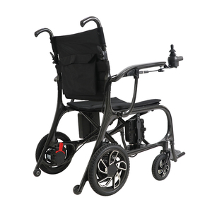 バッテリー取り外し可能なカーボンファイバー折りたたみ電動車椅子 - Product Image 3
