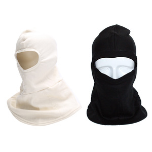 Masque facial ignifuge pour pompier, matériau aramide, résistant à la chaleur, protection haute température, certifié 3C - Product Image 3