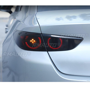 ฝาครอบไฟท้ายรถยนต์ สำหรับ Mazda 3 Axela ปี 2020-2021 ชุดแต่งฝาครอบไฟหน้า อุปกรณ์ตกแต่งรถยนต์ - Product Image 4