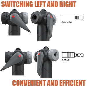 Pompe à vélo portable BOMB Mini 120 PSI Valve Schrader Durable Léger Matériel PA Étanche Écologique pour route/montagne - Product Image 5