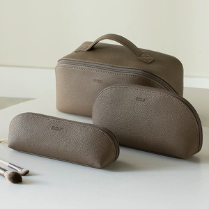 Commercio all'ingrosso della fabbrica del regalo di natale del sacchetto della custodia cosmetica delle donne Organizer scatola di stoccaggio di bellezza <span class=keywords><strong>da</strong></span> <span class=keywords><strong>viaggio</strong></span> in pelle trucco borse <span class=keywords><strong>da</strong></span> toilette - Product Image 1