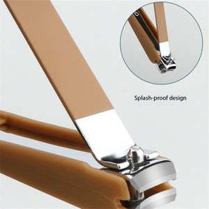 Ensemble de coupe-ongles en acier inoxydable 5 en 1 en vert, rose, jaune, marron, citron, outil de manucure et de pédicure, boîte de rangement de qualité supérieure - Product Image 2