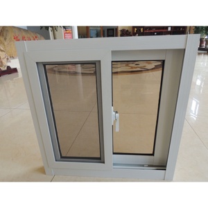 Ventana Corredera de Aluminio Insonorizada de Alta Calidad con <span class=keywords><strong>Mosquitera</strong></span> y Vidrio Templado - Product Image 4