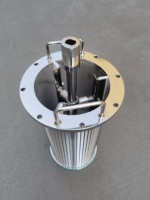 Johnson Screen Wedge Wire Screen untuk Filter Air Limbah Internal Rotary Drum Screen