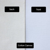 Vente chaude 24 pouces rouleau de toile mate pour l'impression de colorant Pigment solvant éco-solvant Latex UV imprimante