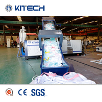 Recyclage des déchets en plastique de machine de pelletisation de granulateur de HDPE/LDPE de capacité élevée