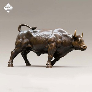Escultura <span class=keywords><strong>de</strong></span> Bronce <span class=keywords><strong>de</strong></span> Toro Grande para Decoración <span class=keywords><strong>de</strong></span> Jardín Moderno, Arte <span class=keywords><strong>de</strong></span> Exterior <span class=keywords><strong>de</strong></span> Alta Calidad - Product Image 1