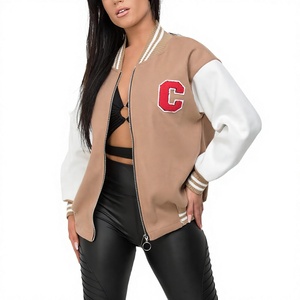 Chaqueta Varsity Unisex de Lana Melton Color Granate con Bordado Frontal, Ecológica, de Secado Rápido, Transpirable, con Cierre de Botones Cubiertos, Corte Regular - Product Image 1