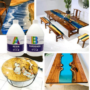 Resina Epoxi Transparente de Cristal Líquido OSBANG, Agente de Curado para Manualidades, Mesas de Madera, Carpintería Artística y Construcción - Product Image 2