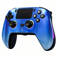 Manette de jeu sans fil RGB programmable avec joysticks à effet Hall 6 axes, double vibration, bouton Turbo et prise en charge du moteur de vibration