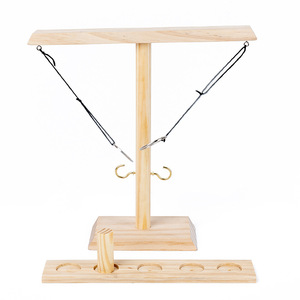 Juego de Lanzamiento de Anillos, un Divertido Juego Transfronterizo con un Gancho de Madera para Lanzar Anillos - Product Image 2