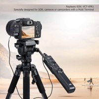 JJC Trépied télécommandé VCT-VPR1 pour appareils photo et caméscopes Sony Remplacement multi-bornes