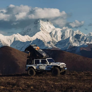 Có thể thu vào bên dù để che nắng tán cắm trại ngoài trời Oxford vải nhôm Roof Top lều khác nhau Xe mô hình - Product Image 5