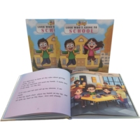Özel Çin Malı Ucuz Tam Renkli Sert Kapaklı ve Karton Kapaklı Çocuk Kitabı Baskı Hizmetleri Sanat Kağıdı Dikişli Ciltleme Film Laminasyonu