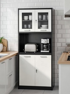 Armarios de Cocina Metálicos Personalizados, Alacenas de Acero de 2 Puertas, Diseño de Muebles para el Hogar - Product Image 4