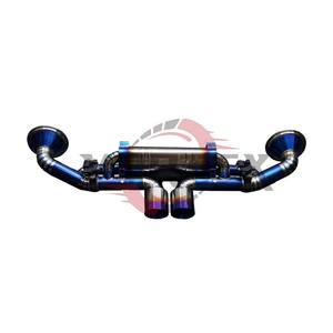 Système d'échappement Catback en titane Vortex pour Porsche 992 GT3 4.0L 2022-2025, échappement en titane entièrement boulonné - Product Image 1