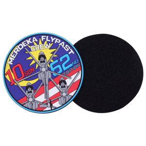 Design logo Custom Rubber Label Patches Heart Eco-Friendly Waterproof Soft <b>PVC</b> High Quality Clothing Accessories Applique Hats - Product Image 3