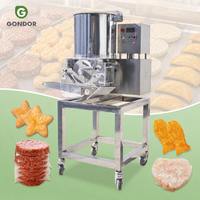 Machine automatique pour la fabrication de nuggets de poulet, de galettes de bœuf, de produits carnés, de pâtés jamaïcains et de hamburgers