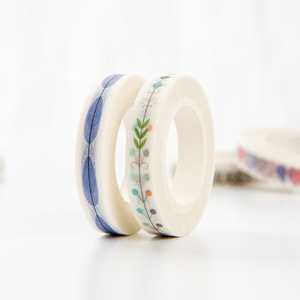 Thực tế cuốn sách nhật ký phần tốt dòng Washi Băng tay tài khoản trang trí biên giới tươi hẹp cạnh phiên bản dính Sticker - Product Image 2