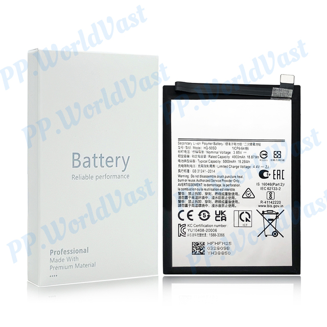 4900mAh HQ-50SD Replacement Smart Phone Battery for Samsung Galaxy A03 Mobile Phones Original Battery