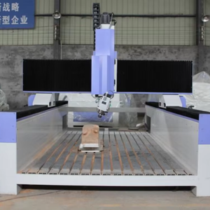 1325 3D 4D 4 trục với máy khắc gỗ Bộ định tuyến Máy phay CNC với bàn chân không - Product Image 2