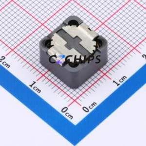 DRH127-100MT-S ตัวเหนี่ยวนำไฟฟ้าแบบ SMD, 12.5x12.5 มม. ( ค่าความเหนี่ยวนำ: 10uH ) ( ความแม่นยำ: 20% กระแสไฟฟ้าที่กำหนด: 6A ) - Product Image 2