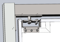 Porte battante industrielle à double action en acier inoxydable 304, insonorisée, ignifuge, certifiée ISO9001 CE pour l'intérieur