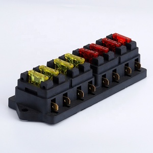 Buen <span class=keywords><strong>precio</strong></span>, caja portafusibles <span class=keywords><strong>de</strong></span> hoja <span class=keywords><strong>de</strong></span> 8 vías, portafusibles automotriz para coche, barco, camión, con cubierta impermeable - Product Image 6