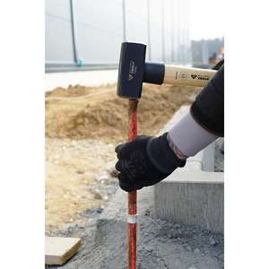 เครื่องมือที่ยอดเยี่ยม-ค้อนสโมสร BT075150มีด้ามจับ Hickory-ค้อน4042146868225และสิ่วตะลุมพุก - Product Image 5