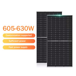 Topcon แผงเซลล์แสงอาทิตย์แบบสองหน้าทนทานแผงหลังคาบ้านพลังงานแสงอาทิตย์แบบสองหน้าประสิทธิภาพสูง - Product Image 1