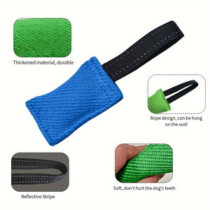 Jouet de dressage pour chien K9 professionnel, résistant aux morsures, en tissu 100% coton écologique et résistant à la déchirure, pour l'agilité et la formation canine. - Product Image 3