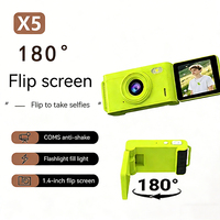 Mini caméra photo 12MP DV, caméra vidéo micro, caméra porte-clés, écran rotatif à 180 degrés, caméscope