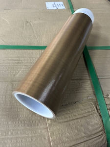 <span class=keywords><strong>Cinta</strong></span> Adhesiva de Silicona Reforzada Resistente al Calor, 0.13mm, Marrón, PTFE - Product Image 6