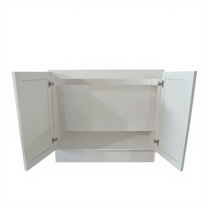 Juego de Muebles de Cocina Modulares Estilo Shaker Blanco Bluelake, Incluye Grifo, Estructura de Madera Contrachapada Anti-Vuelco, Uso en Apartamentos, Más de 5 Años de Durabilidad - Product Image 2