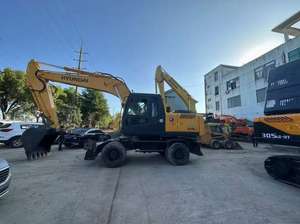 Excavadora de ruedas Hyundai 210W-7 usada barata Corea 21 toneladas Excavadora Motor de núcleo Original Motor bomba engranaje precio competitivo - Product Image 2