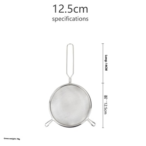 304 acier inoxydable à manche court deux oreilles passoire cuisine métal filet à frire <span class=keywords><strong>hôtel</strong></span> ligne vidange passoire pour Hot Pot soja passoire - Product Image 6