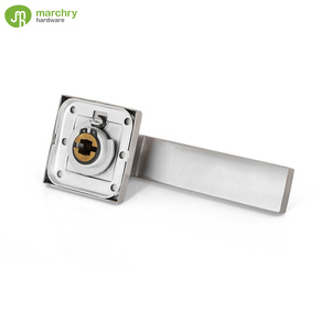 England Stainless Steel Door Handles Flat Solid Lever Door Handle - Product Image 3