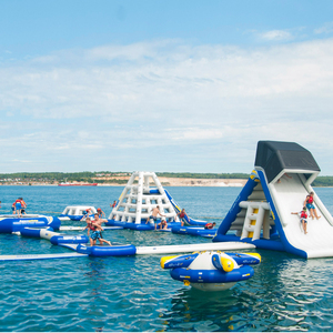 Personalizable grande inflable Aqua Sports Bouncer Castle Nuevo diseño <span class=keywords><strong>flotante</strong></span> parque acuático para la diversión por mar o lago - Product Image 5