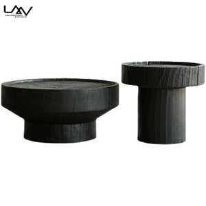 Appartamento Villa soggiorno <span class=keywords><strong>tavolino</strong></span> in <span class=keywords><strong>legno</strong></span> massello Set mobili <span class=keywords><strong>ceppo</strong></span> d'albero Design moderno Hotel Cafe <span class=keywords><strong>tavolino</strong></span> - Product Image 6
