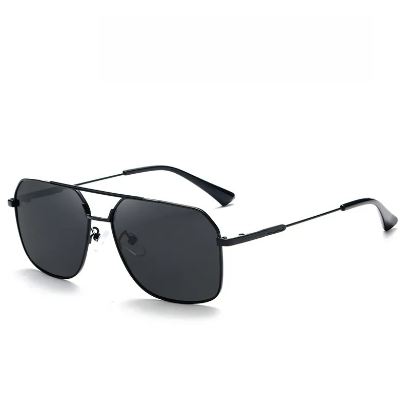 신상품 선글라스 2023 더블 브릿지 빈티지 안경 남성 여성 자외선 차단 편광 선글라스