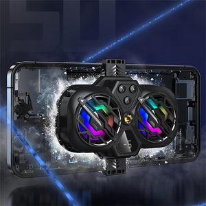 K12 điện thoại di động tản nhiệt quạt đôi bán dẫn tản nhiệt với 1/4 ''lỗ 3 bánh trở lại clip Hệ thống làm mát USB điện thoại làm mát - Product Image 4