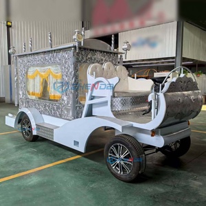 Premium Classic Horse Drawn Hearse Transport <b>Trailer</b> Funeral Hearse for Sale - Product Image 2