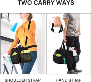 Bolsa grande de limpieza de fábrica OEM con muestra gratis, bolsa de mano con asa para limpieza portátil - Product Image 3